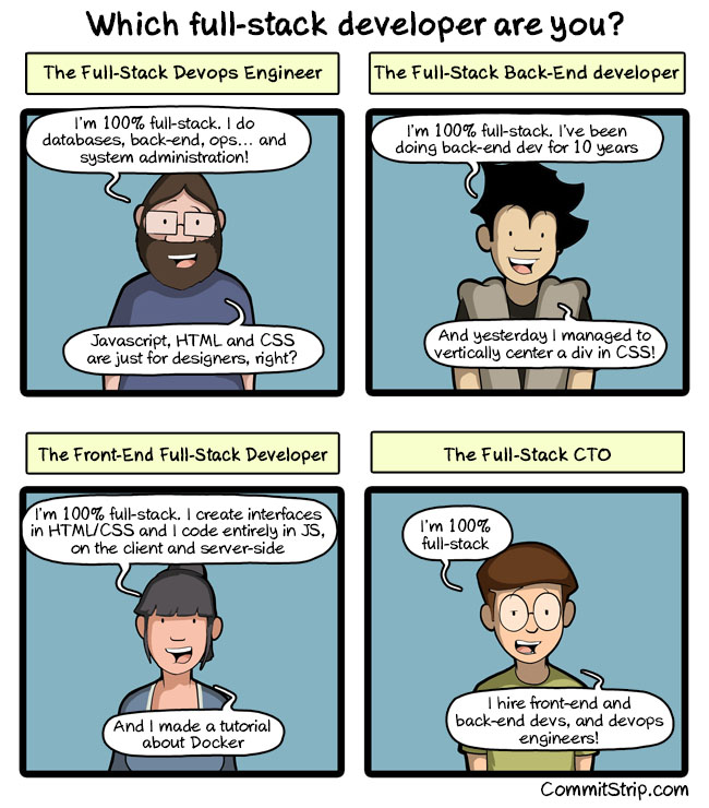 Which full-stack dev